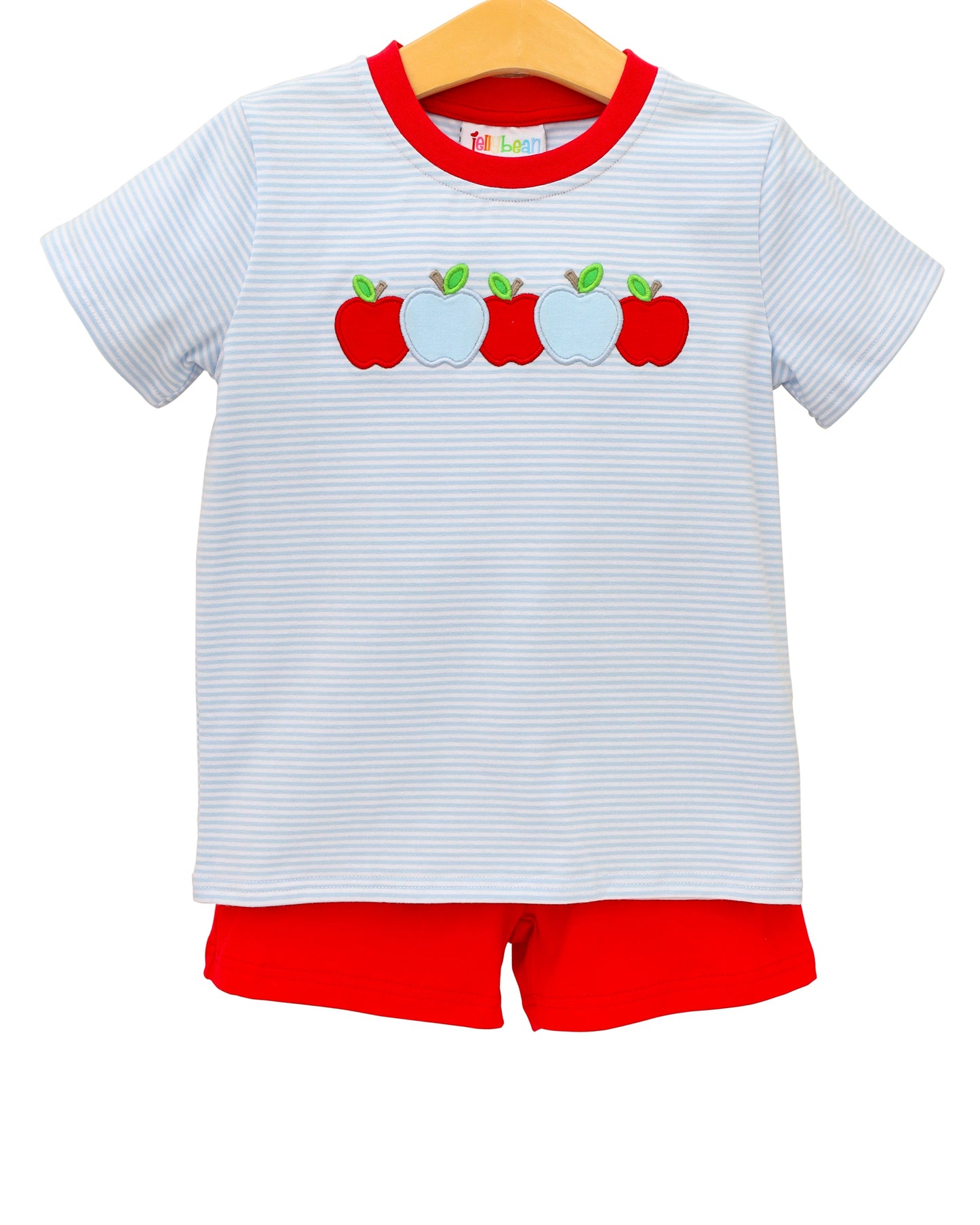 Apple A Day Shorts Set