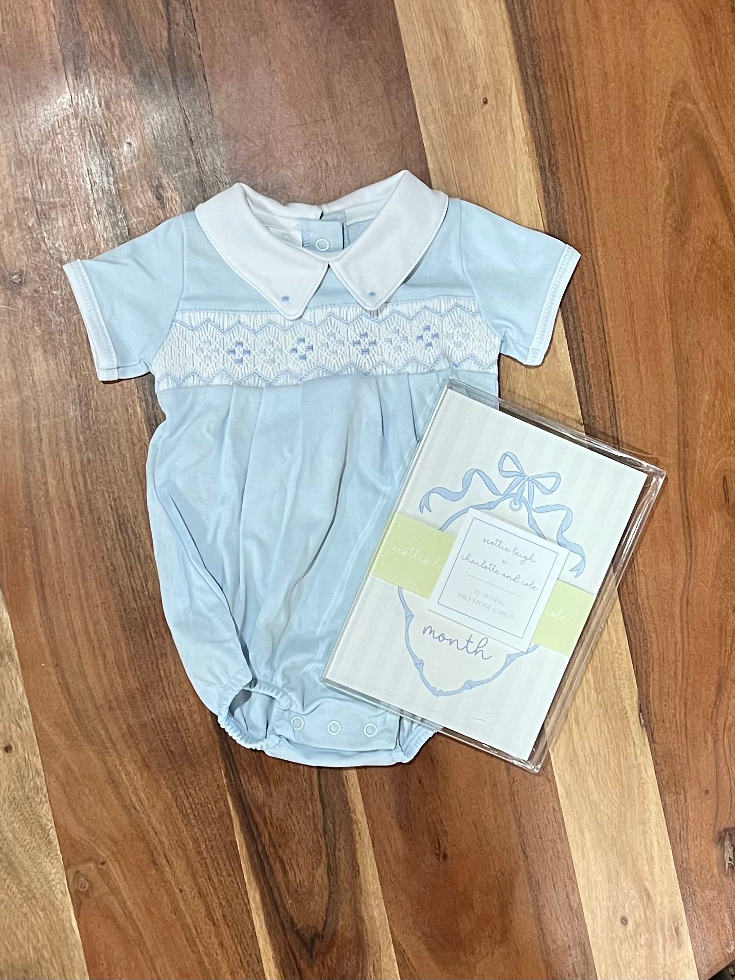 Boys Smocked Bubble Gift Bundle