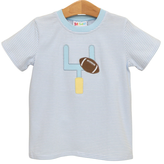 Football Shirt-Light Blue Stripe