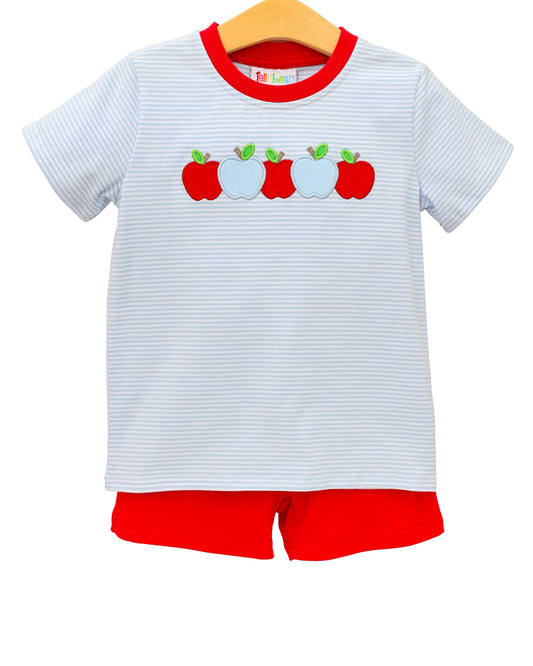 Apple A Day Shorts Set