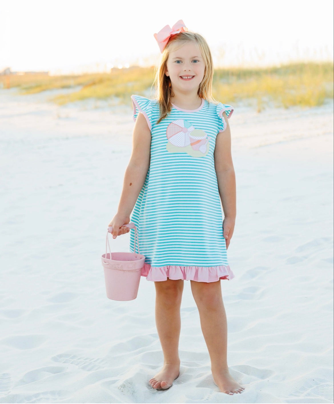 Beach Days Flutter Dress