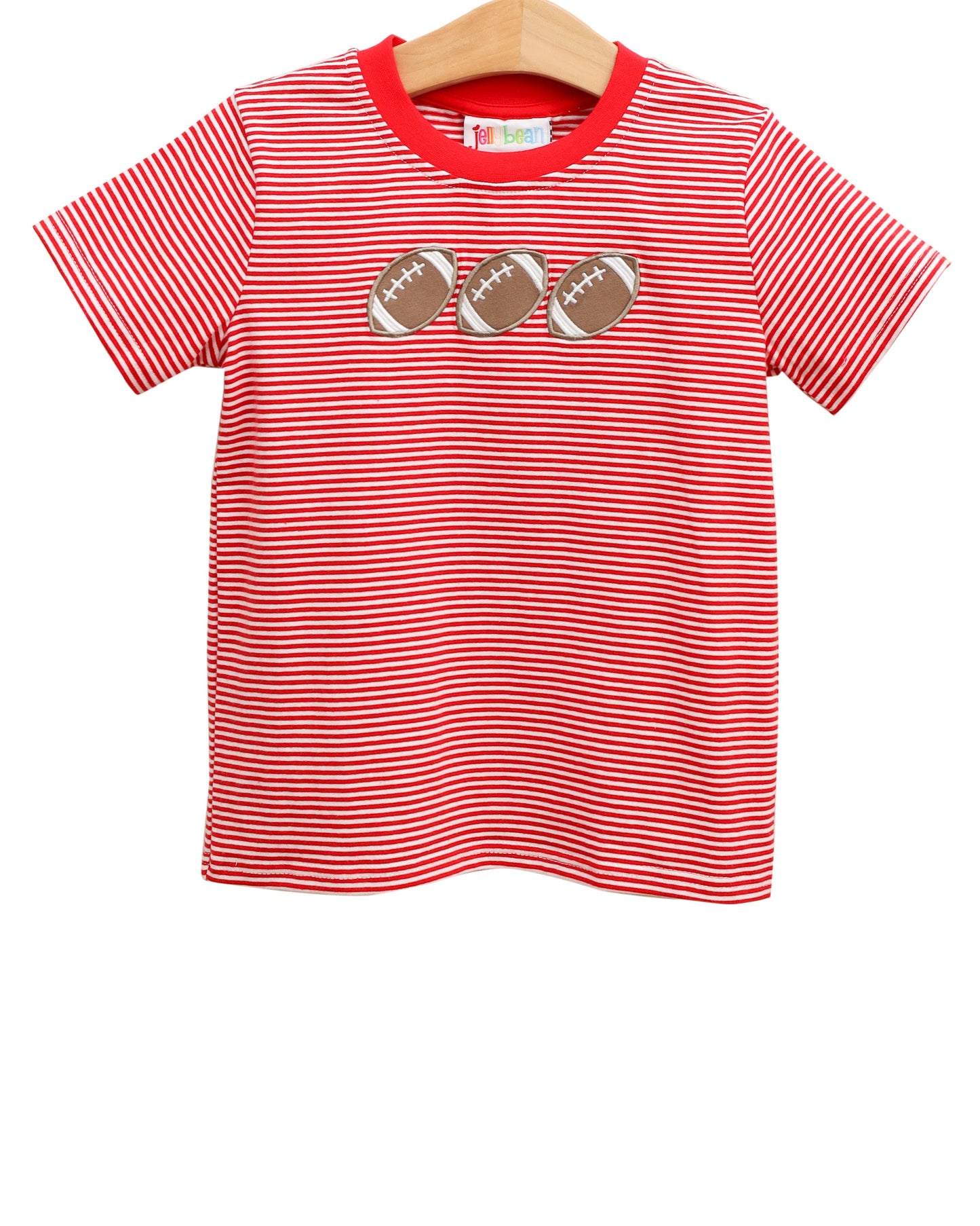 Football Trio Shirt-Red Stripe