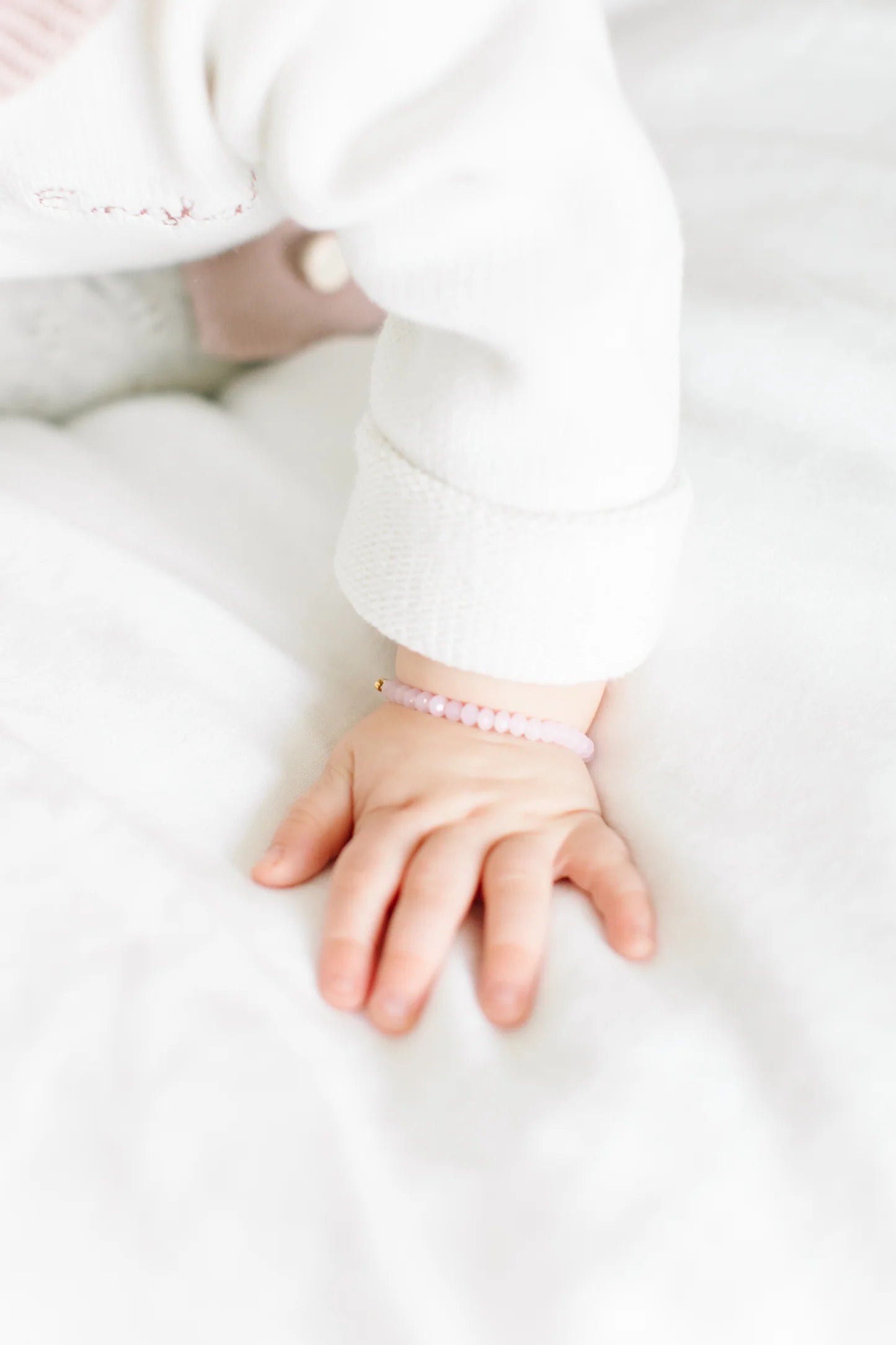 Blush Mom + Mini Bracelet Set