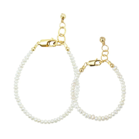 Mini Freshwater Pearl Mom + Mini Set